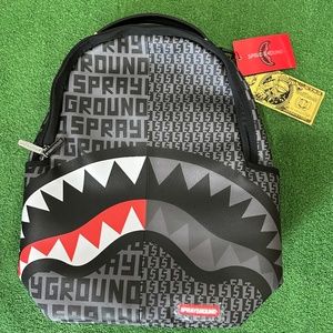 Sprayground Shark Monogram Backpack